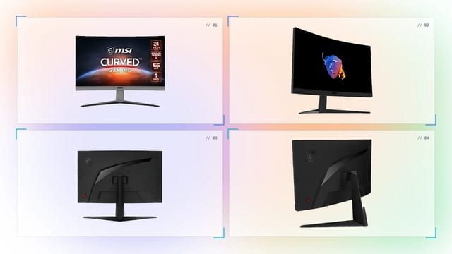 Msi Mag Artymis 242C 24″ FHD VA Gaming Monitor in Oman