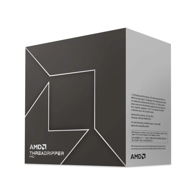 AMD Ryzen Threadripper PRO 7975WX 32-Core / 64-Thread 4 GHz Workstation Processor - 100-100000453WOF