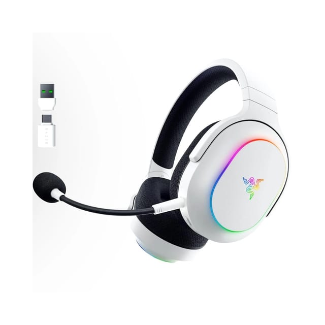 Razer Barracuda X Chroma Wireless Gaming Headset - White Edition | RZ04-05220200-R3M1