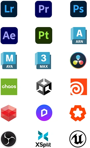 RTX AI-Enhanced Apps Grid