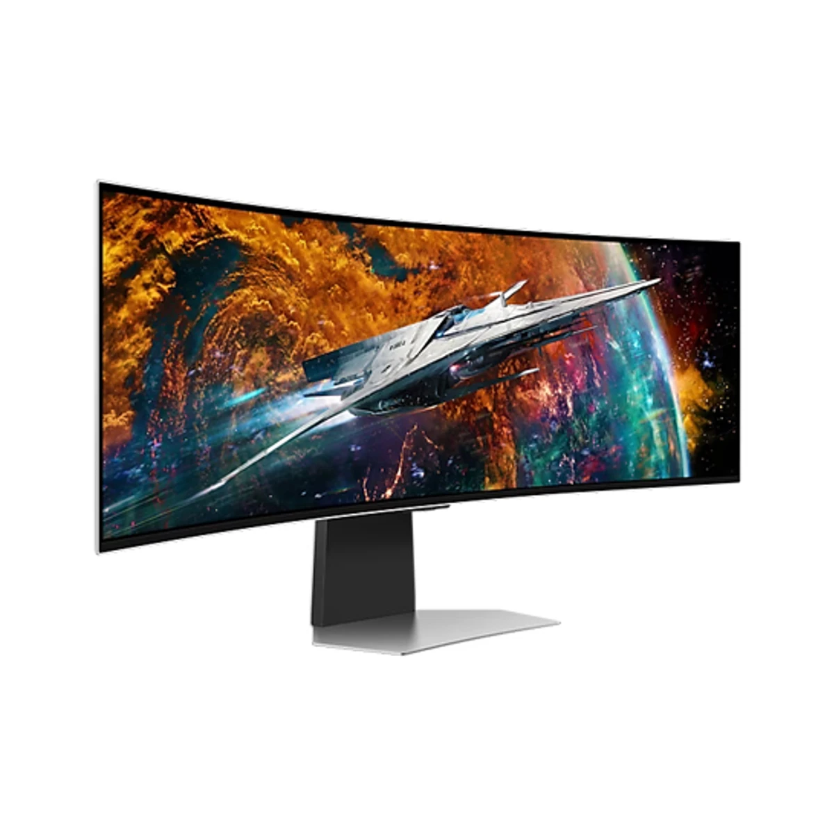 Samsung G95SC G9 Odyssey 49" DQHD 240Hz 0.03ms OLED Curved Gaming Monitor (OLED, 240Hz, 0.03ms) - LS49CG954SMXUE view 2