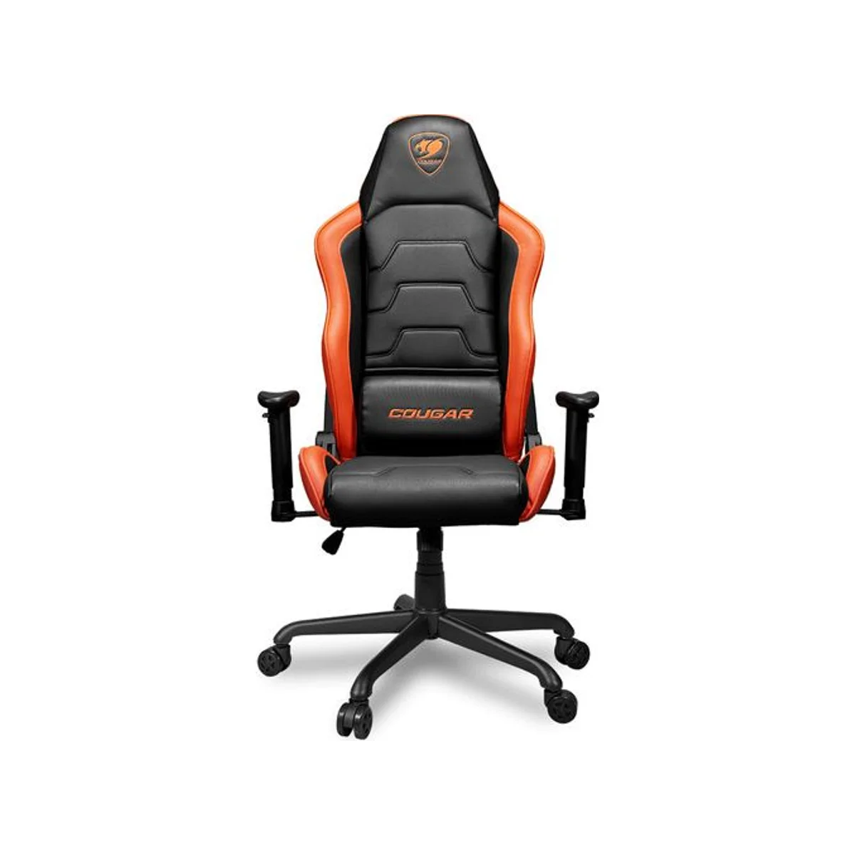 COUGAR Armor Air PVC Leather Gaming Chair - Black/Orange (High-Back, Reclines 90-160°, Breathable Mesh, Adjustable Tilt) - 3MAAIR.0001 view 2