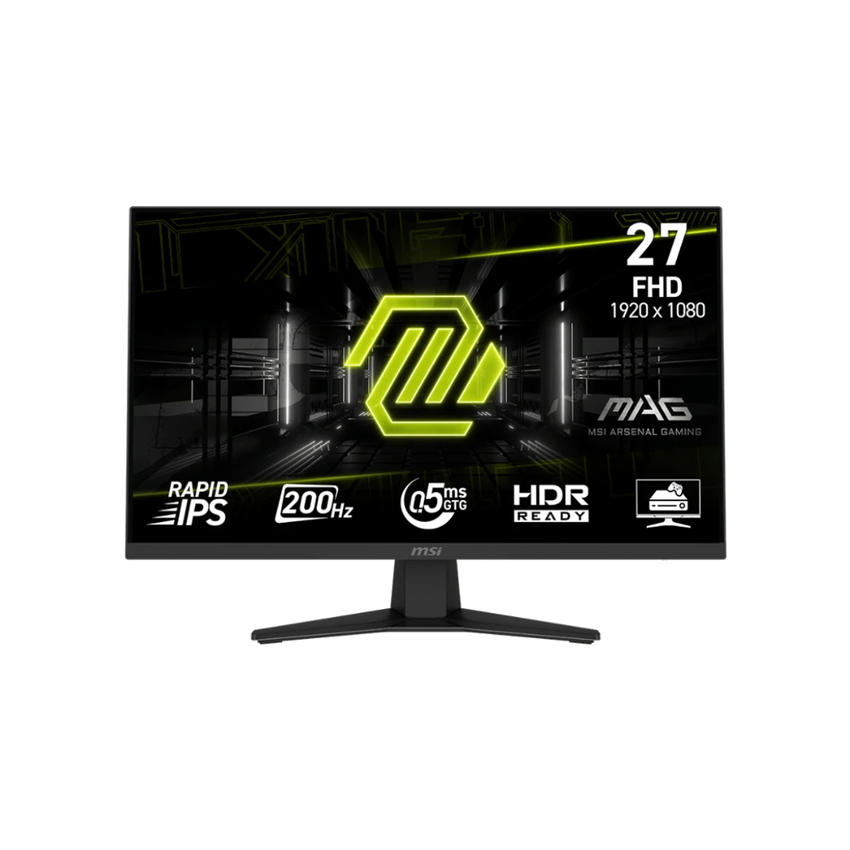 MSI MAG 274F 27" FHD IPS 200Hz 0.5ms Gaming Monitor - Black - 9S6-3CE41H-055
