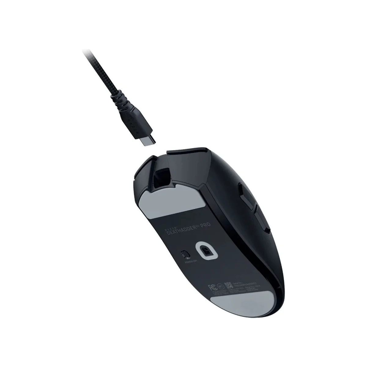 Razer DeathAdder V4 Pro Black Optical Wireless Gaming Mouse (Focus Pro 45K Optical Sensor, 8000Hz Report Rate, 56g Lightweight) - RZ01-05330100-R3G1 view 4