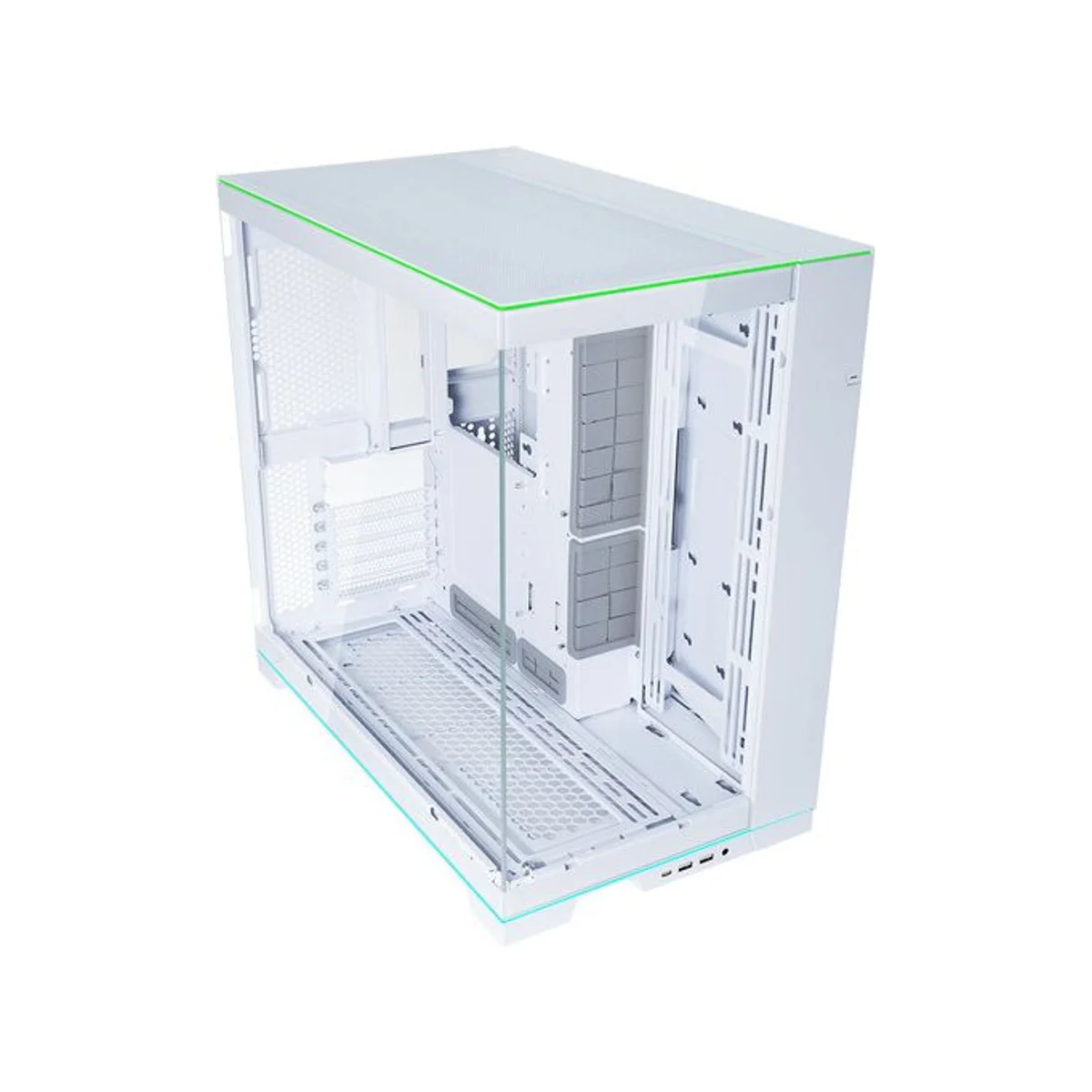 Lian Li O11 Dynamic EVO RGB Mid-Tower Gaming Case - White - O11DERGBW view 3