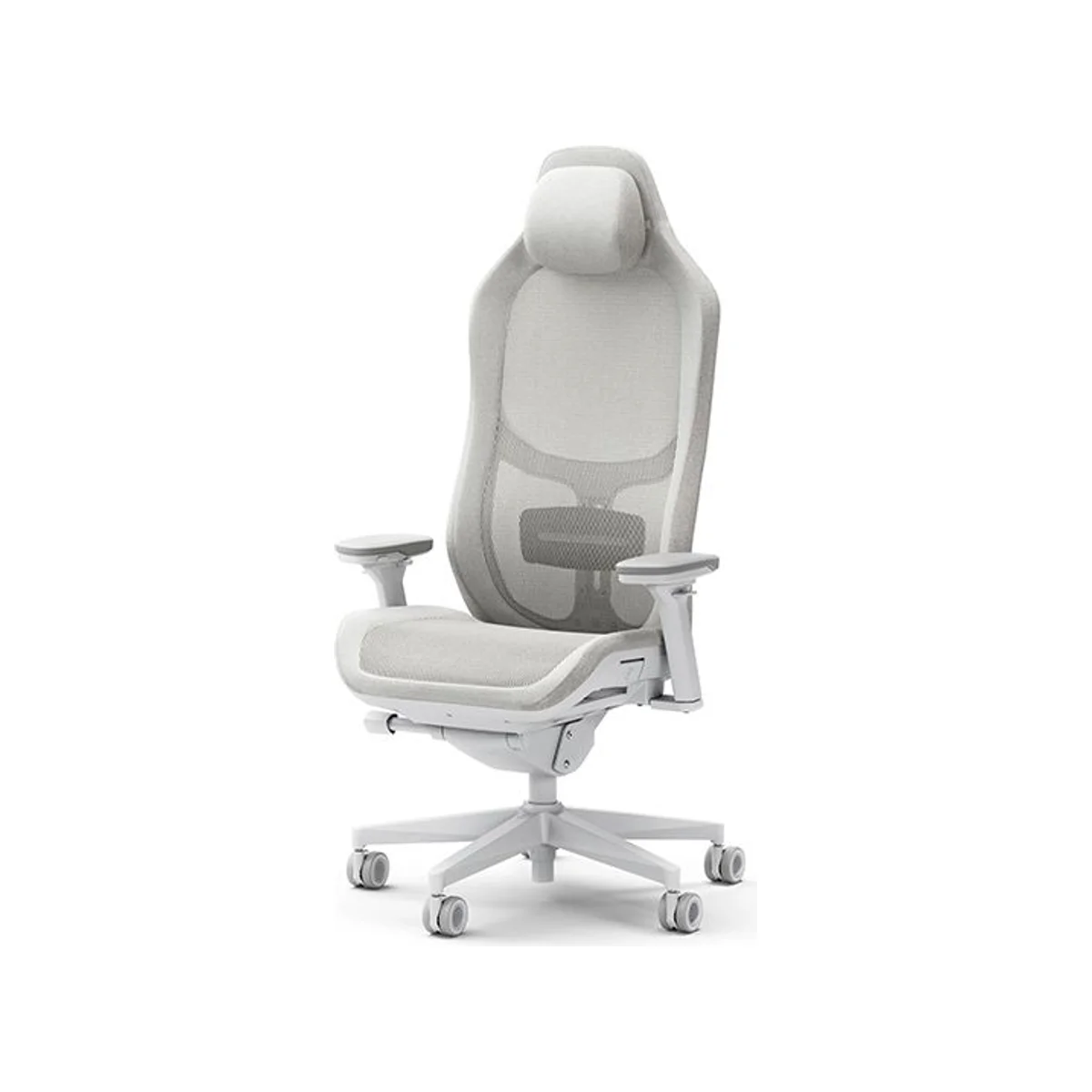 Fractal Refine Mesh Light Gaming Chair - White | Ergonomic Mesh Office Chair (Adjustable Lumbar, Synchro-Tilt, 4D Armrests) - FD-CH-RE1M-02 view 2
