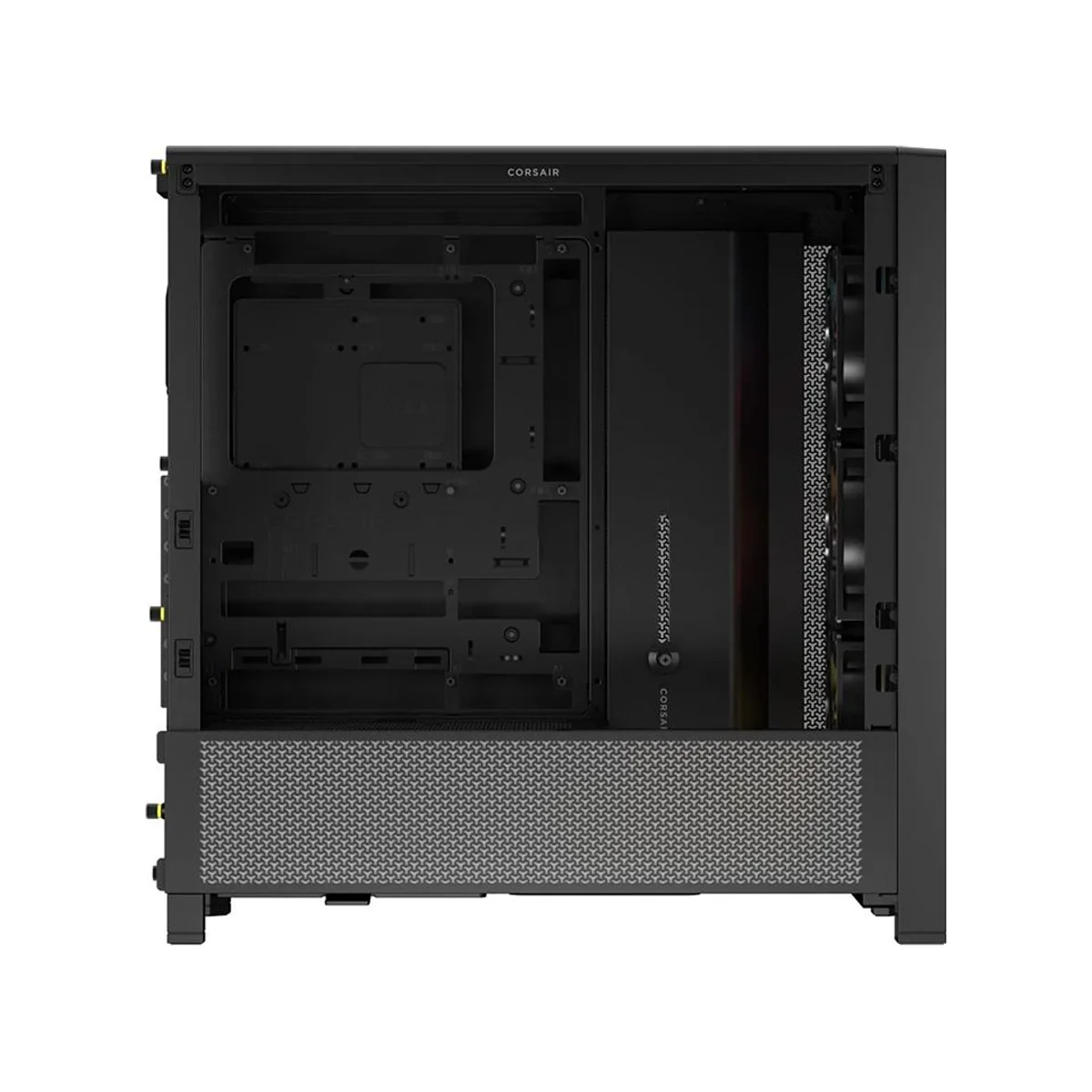 Corsair FRAME 4000D RS Modular Tempered Glass ARGB Mid-Tower Gaming Case - Black - CC-9011296-WW view 3