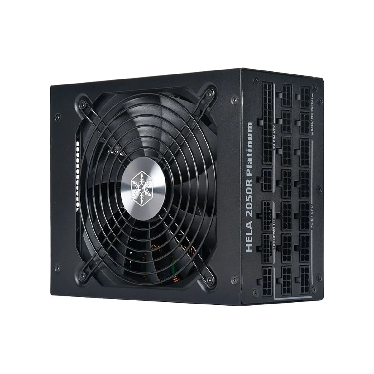 SILVERSTONE HELA 2050W 80+ Platinum Fully Modular ATX 3.0 Power Supply - Black - SST-HA2050R-PM view 3
