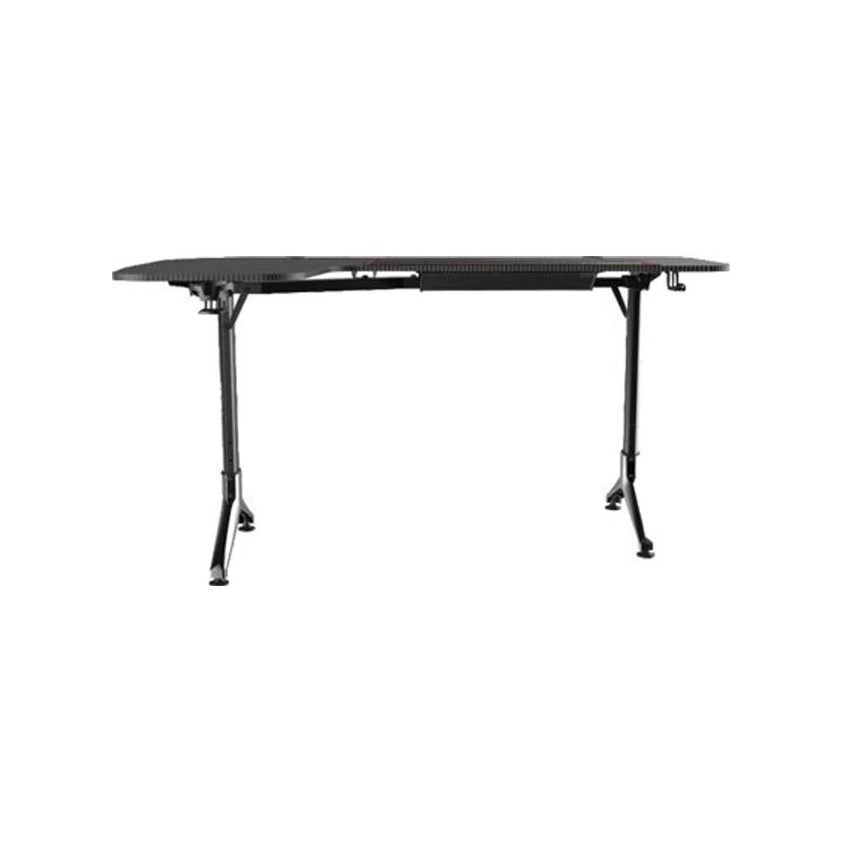 TWISTED MINDS Y Shaped Carbon Fiber Texture Gaming Desk - Black (Electric Height Adjustable, Memory Presets, Cable Management) - TM-Y-1072-L view 3