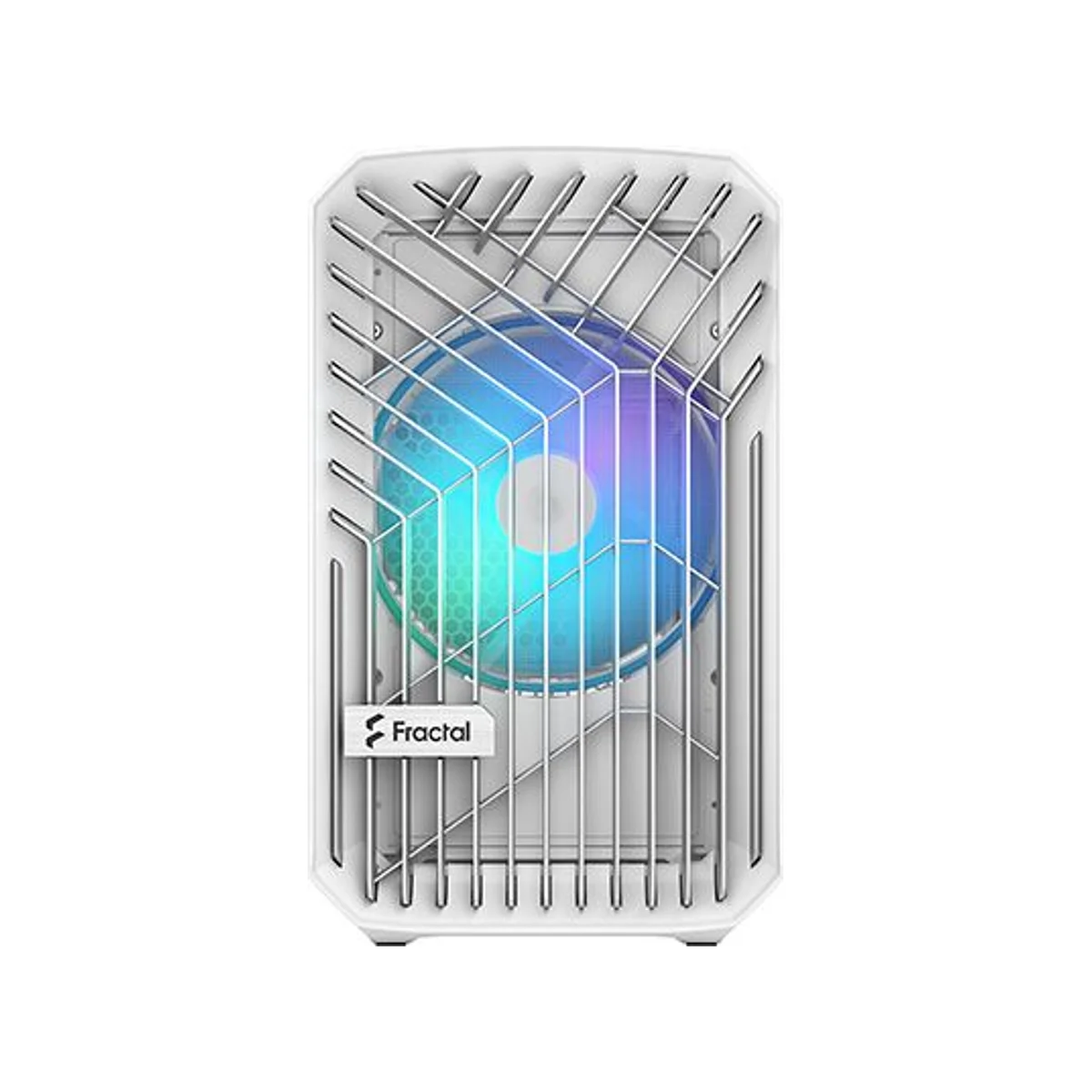 Fractal Torrent Nano Tempered Glass RGB Mini-ITX Gaming Case - White - FD-C-TOR1N-05 view 2