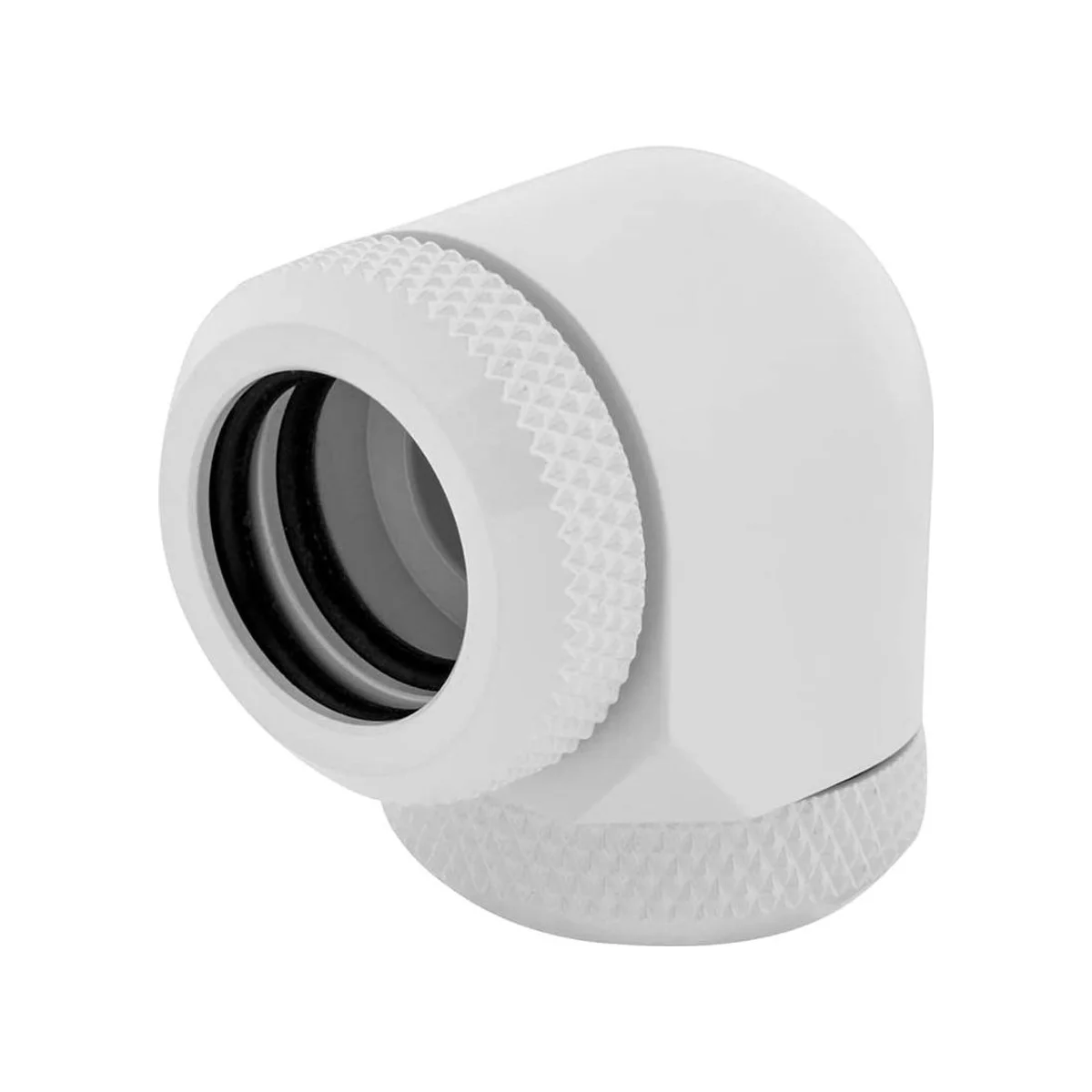 CORSAIR Hydro X Series XF Hardline 90° 14mm OD Fitting Twin Pack - White - CX-9052020-WW view 2