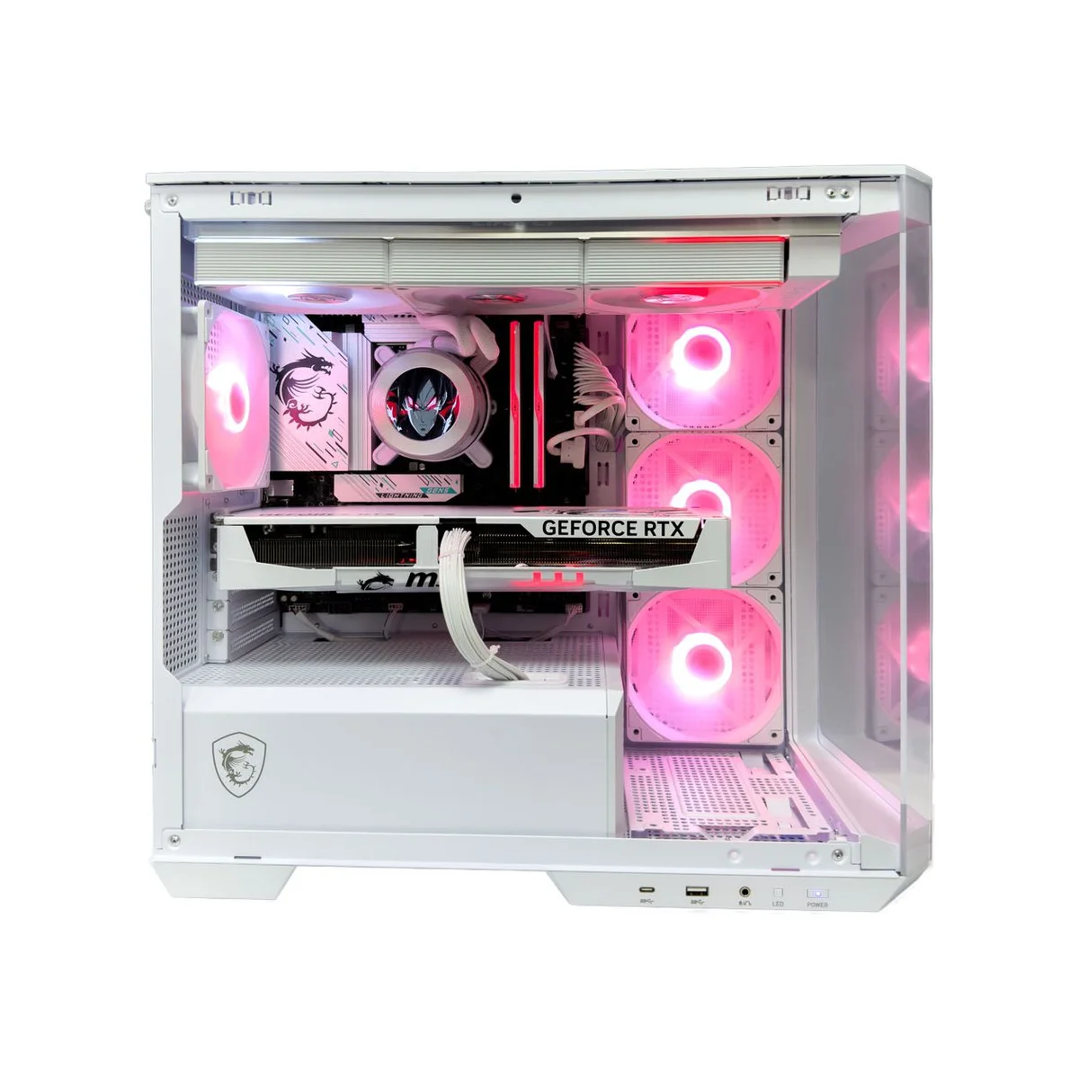 Gaming PC Glacier Ultra 7 265K, 32 GB DDR5 RAM, RTX 5070 12GB GPU - Gaming_PC_Glacier
