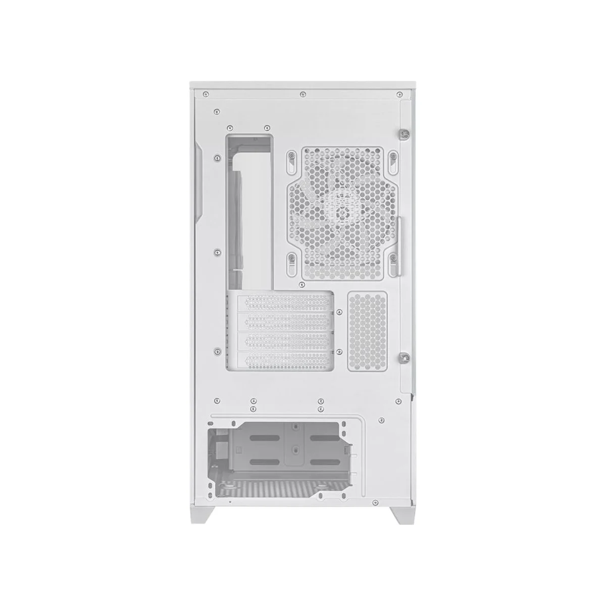 Asus Prime AP202 Tempered Glass ARGB Micro-ATX Gaming Case - White - 90DC00P3-B19000 view 5