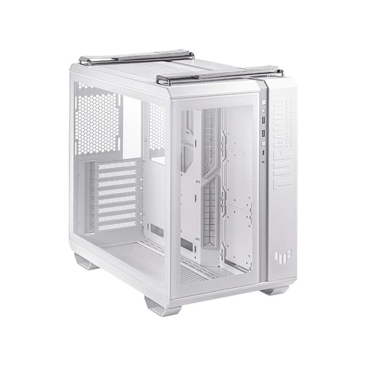 Asus TUF Gaming GT502 Plus Dual-chamber Mid-Tower Gaming Case - White - 90DC0093-B19000 view 2