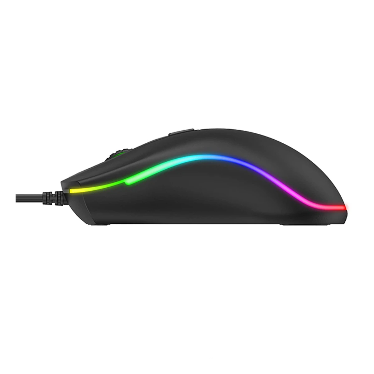 HAVIT MS72 Cool RGB LED USB Gaming Mouse (Black, 800-1200 DPI, 3 Million Clicks) - MS72 view 4
