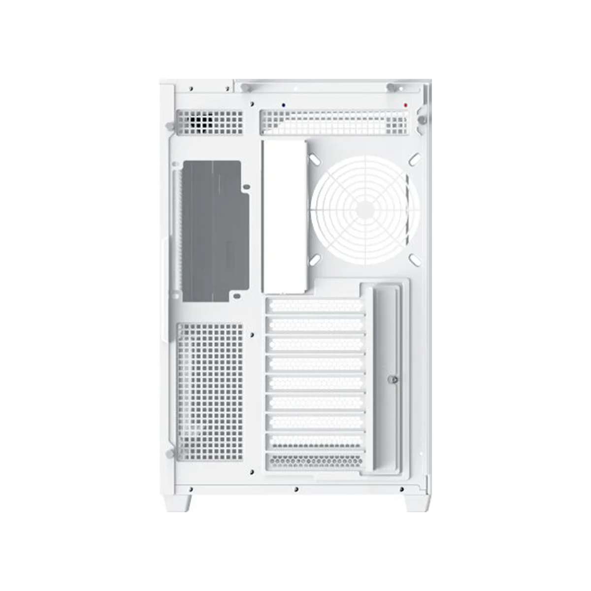 Xigmatek Aqua V Arctic Tempered Glass Mid-Tower Gaming Case - White - EN45813 view 6