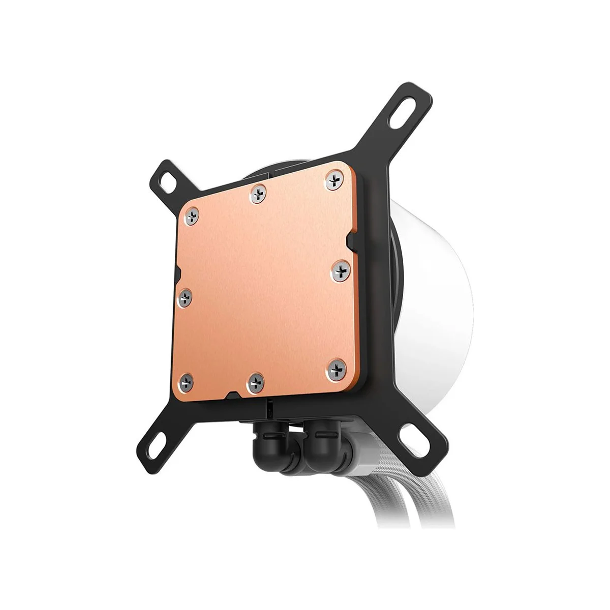 NZXT 360mm Kraken Plus ARGB AIO CPU Liquid Cooler - White - RL-KR360-W2 view 4