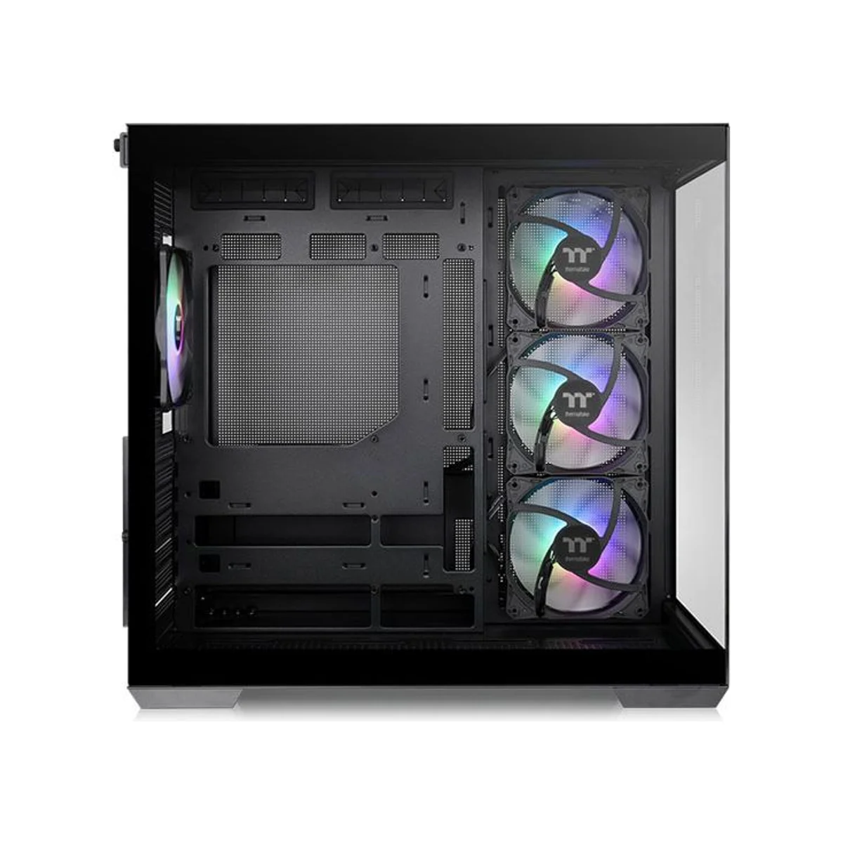 Thermaltake View 380 Tempered Glass Dual-chamber ATX Gaming Case - Black - 194468 view 2