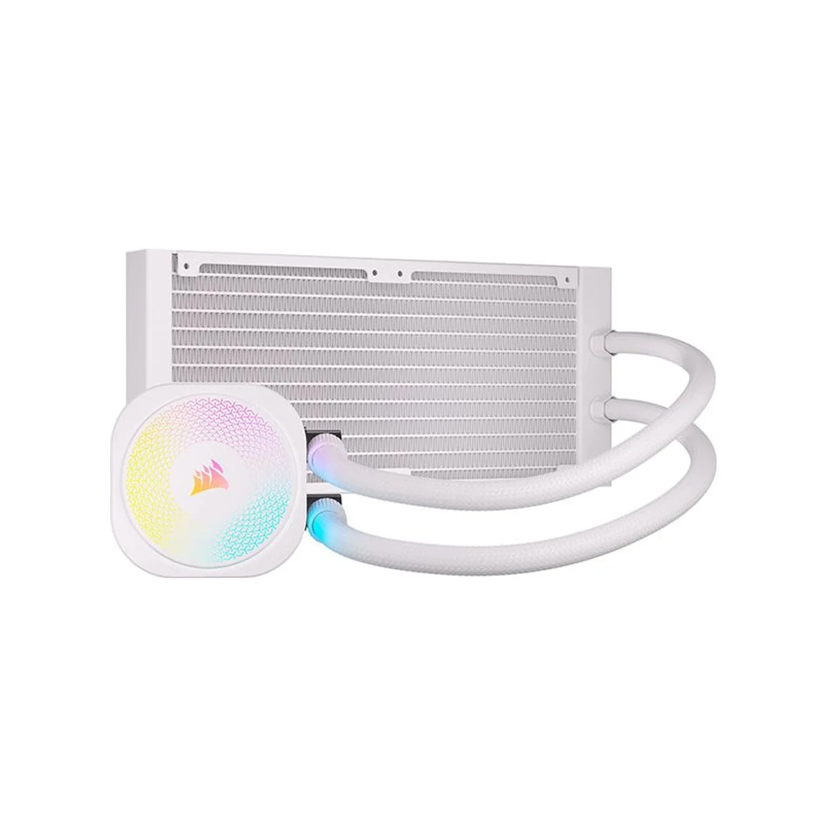 CORSAIR iCUE LINK TITAN 240 RX RGB AIO Liquid CPU Cooler - White - CW-9061020-WW view 4
