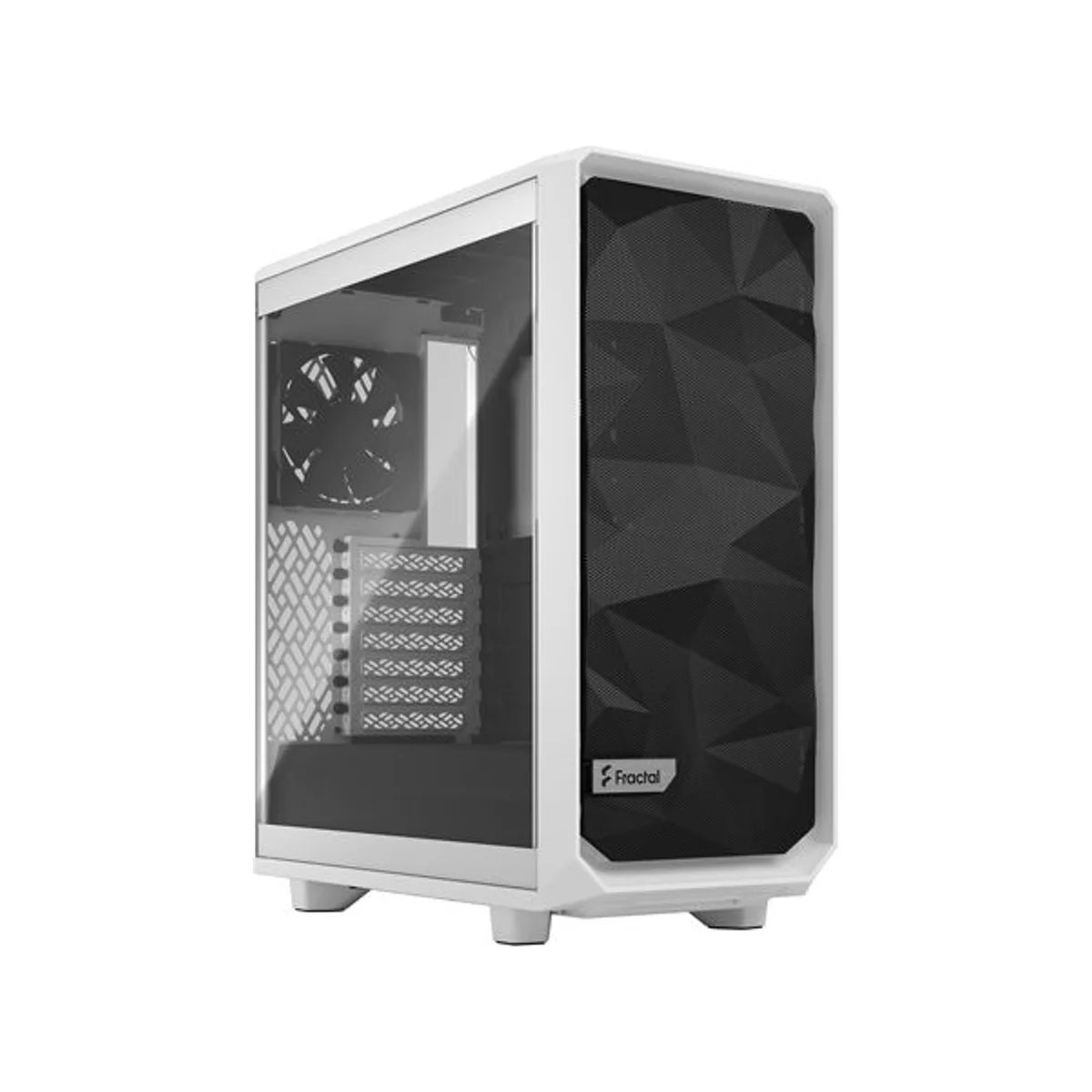Fractal Meshify 2 Compact Clear Tint Tempered Glass ATX Gaming Case - White - FD-C-MES2C-05