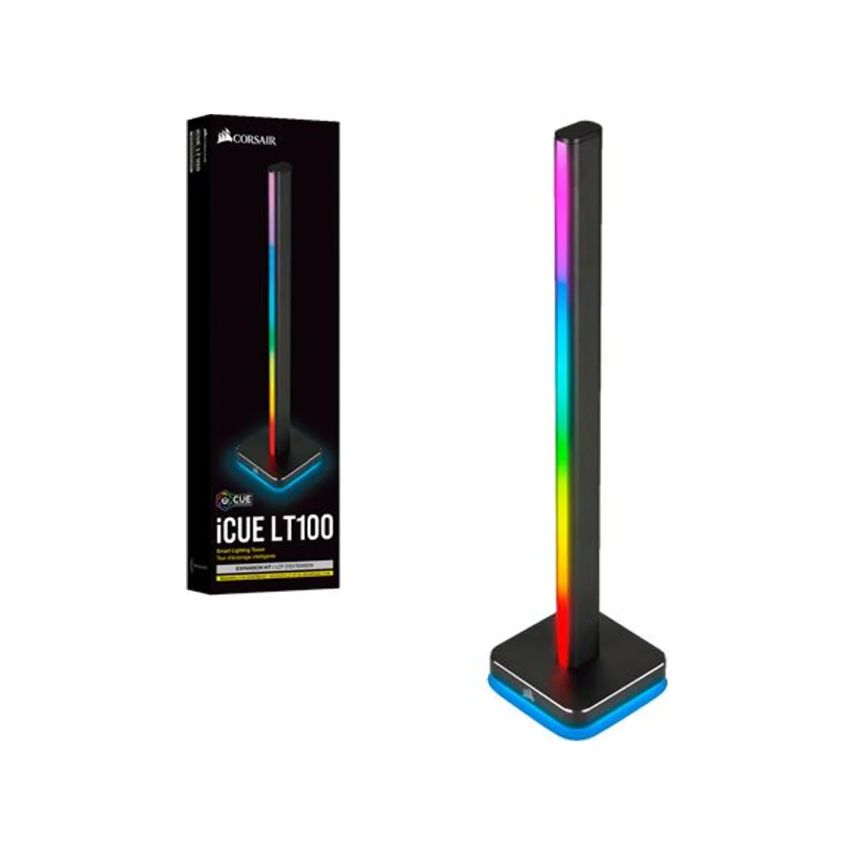 CORSAIR iCUE LT100 Smart Lighting Tower Expansion Kit RGB Lighting (46 LEDs, 1500mm Strip) - CD-9010003-WW