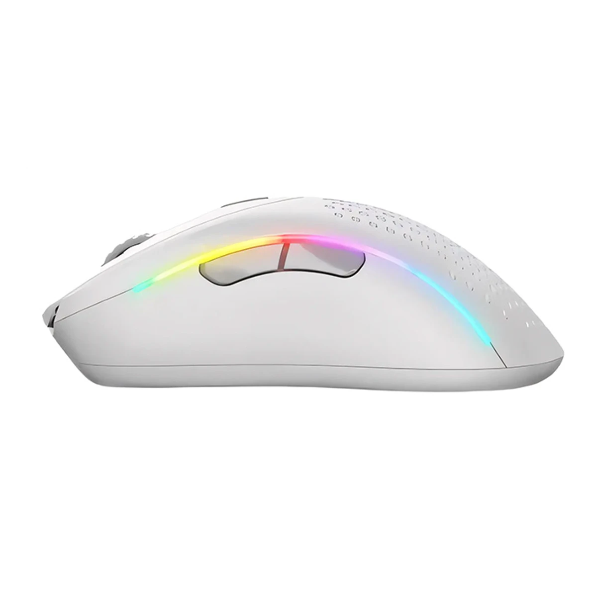 Glorious Model D 2 Wireless Optical RGB Gaming Mouse - White (26,000 DPI, 6 Buttons, 66g) - GLO-MS-DWV2-MW view 4