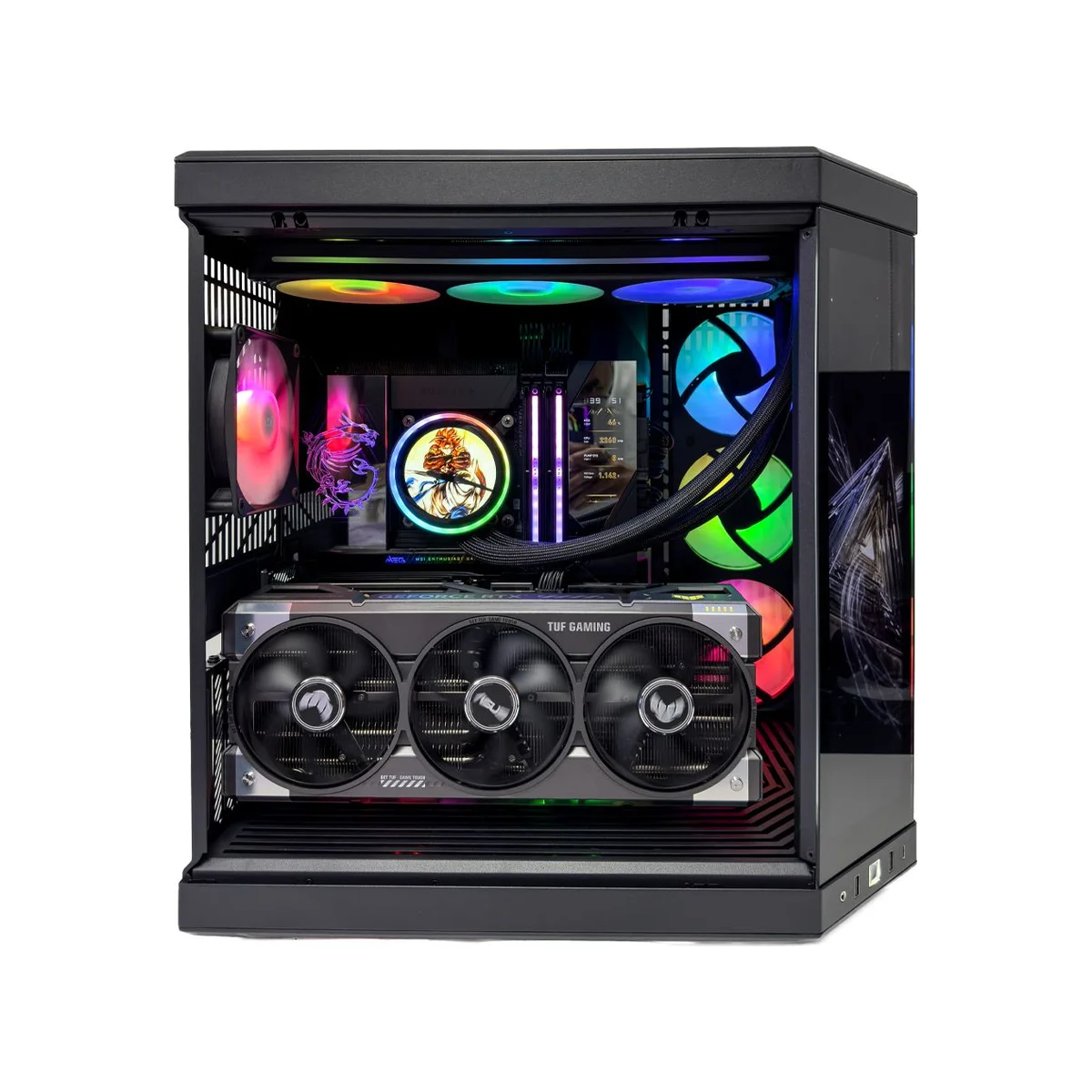 Godlike Gaming PC (Ultra 9 285K, 64GB DDR5 RAM, RTX 5090 32GB) - Godlike_Gaming_PC view 2