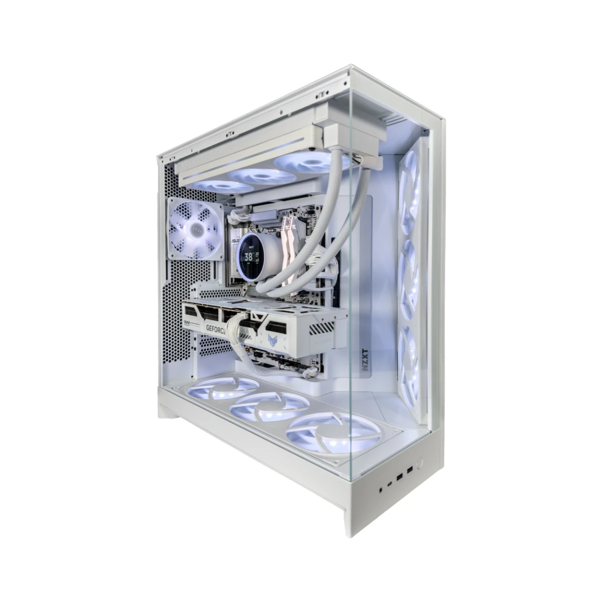 Gaming PC Colossus (Ryzen 7 9800X3D, 32GB DDR5, RTX 5070 Ti White) - Gaming_PC_Colossus view 2