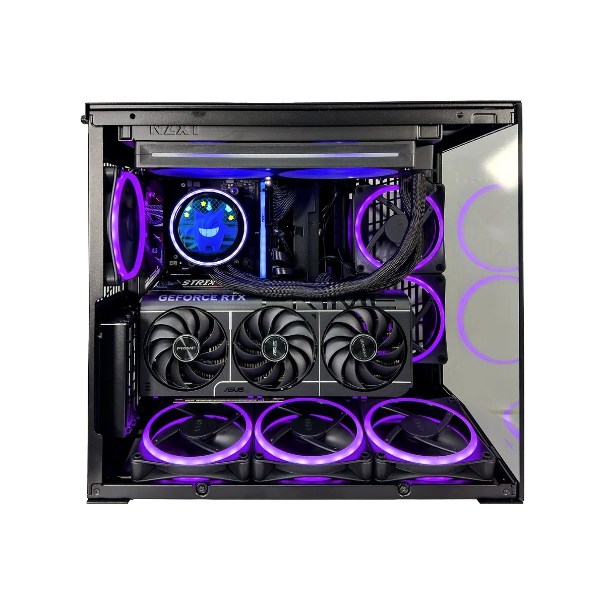Gaming PC Petite (Ryzen 7 9800X3D, 32 GB DDR5 RAM, RTX 5080 16GB GPU) - Powered by ASUS view 3