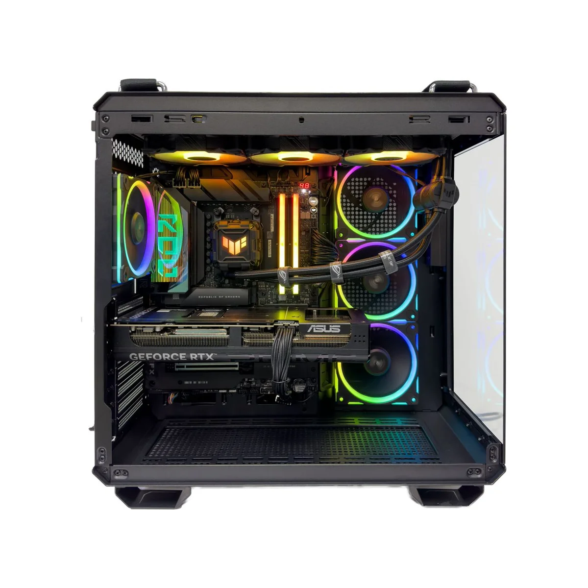 Gaming PC Hulk (Ryzen 9 9950X3D, 64GB DDR5, RTX 5080) - Powered by ASUS - Gaming_PC_Hulk view 3