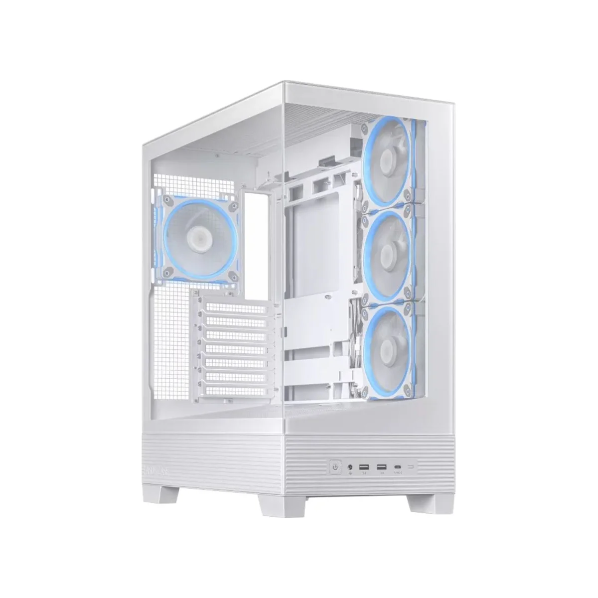 Asus A32 PLUS Dual-chamber ATX Gaming Case - White - 90DC00S3-B19000