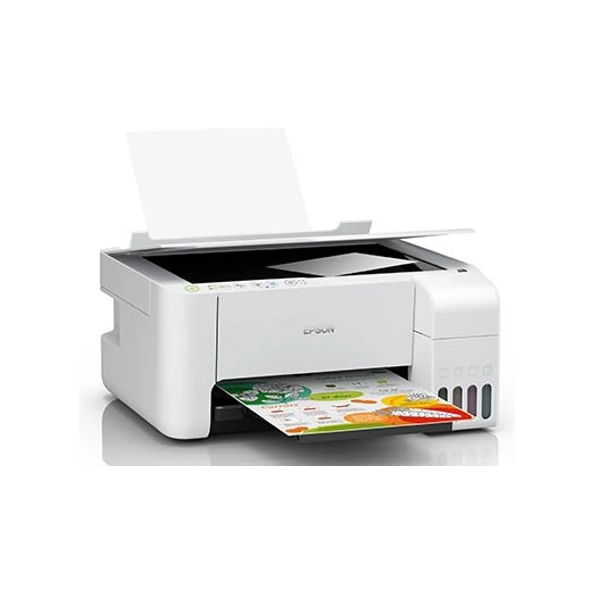 Epson L3156 EcoTank Multifunction InkTank Wireless Printer - White (Print, Scan, Copy, Wi-Fi, High Yield Ink) - C11CG86414 view 4