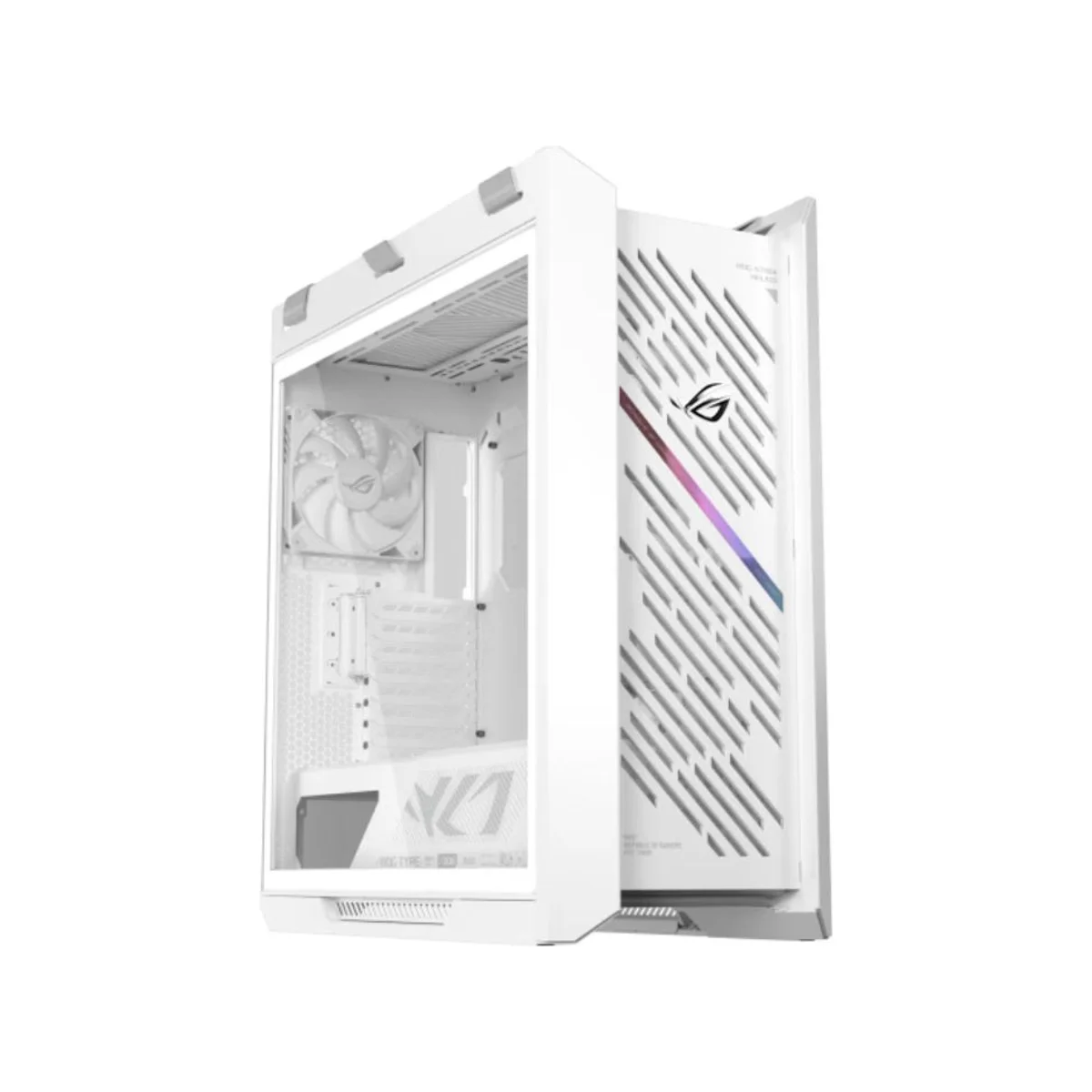 Asus ROG Strix Helios II Dual Tempered Glass Mid-Tower Gaming Case - White - 90DC00W3-B39000