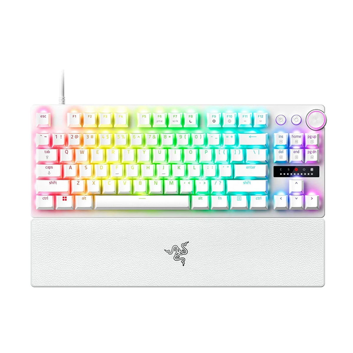 Razer Huntsman V3 Pro Tenkeyless Optical Esports Wired Keyboard - White | RZ03-04981700-R3M1
