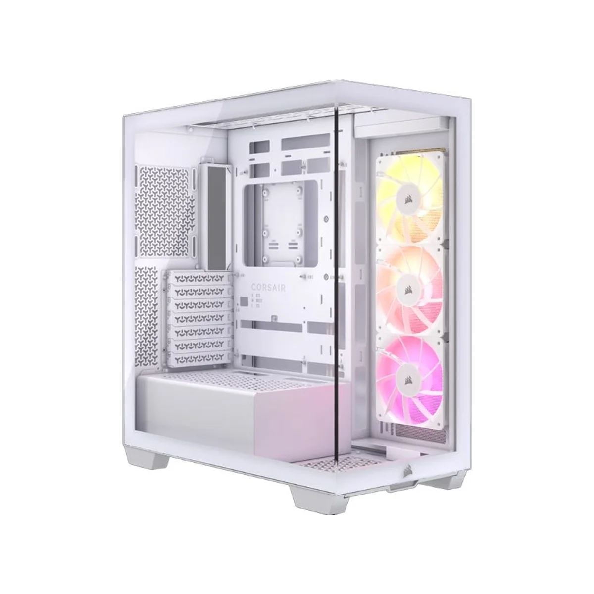 Corsair 3500X ARGB E-ATX Mid-Tower Gaming Case - White - CC-9011279-WW