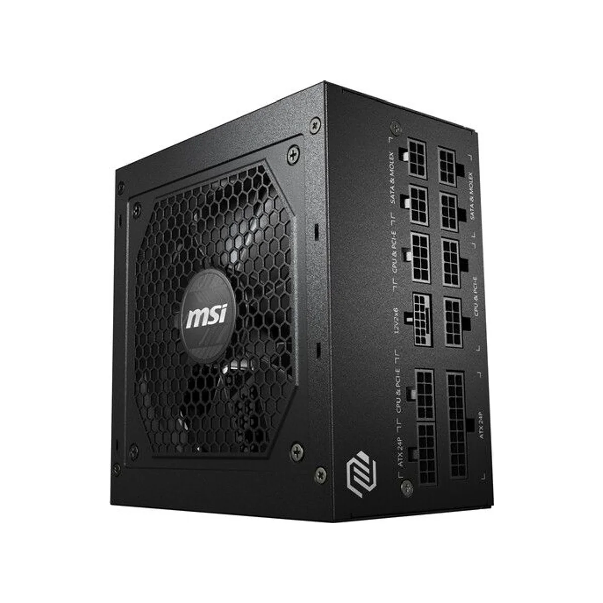 MSI MAG A750GL PCIE 5 80 Plus Gold Modular Power Supply (750W, ATX 3.0, PCIe 5.0) - 306-7ZP8B18-CE0 view 4