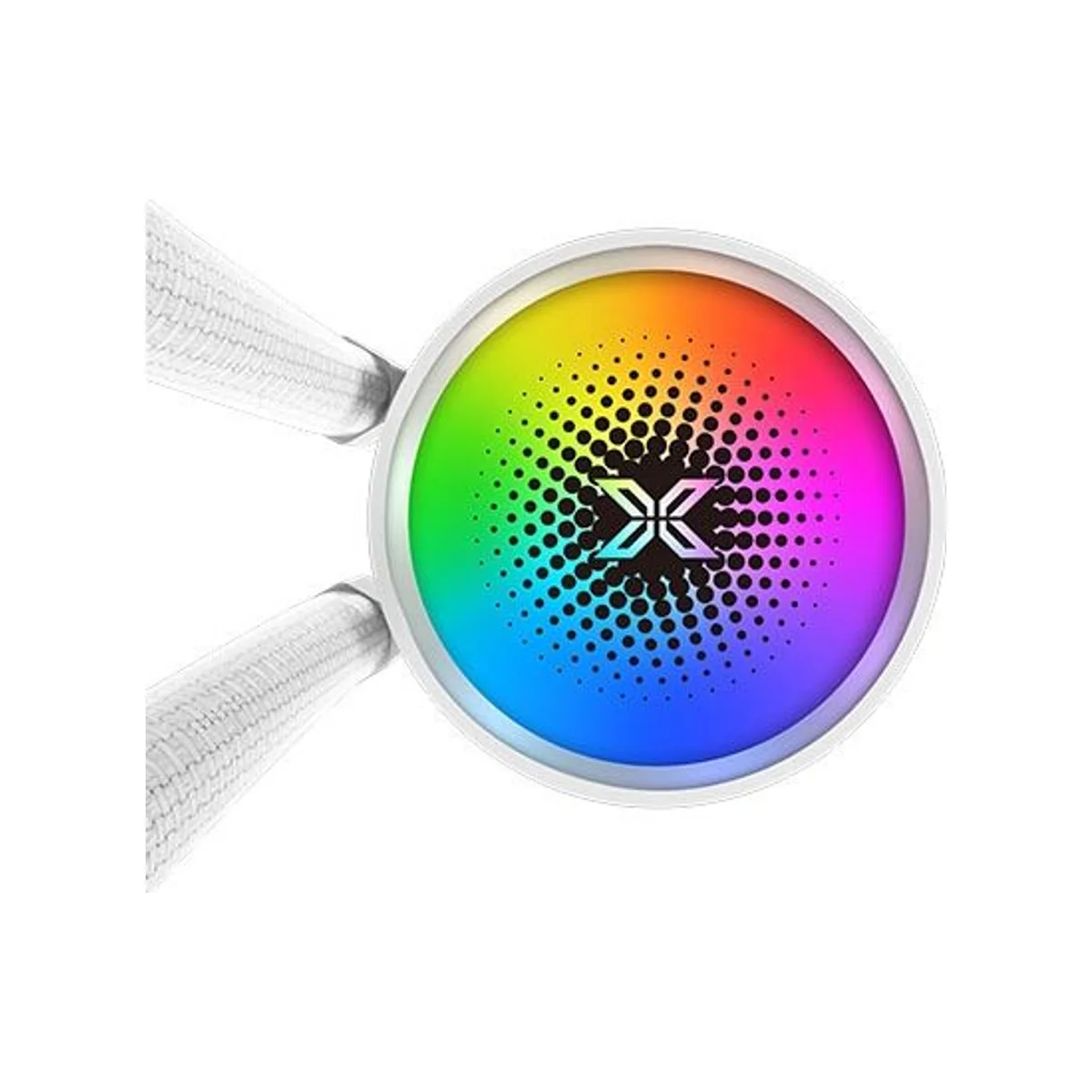 XIGMATEK Liquid Killer X 360 Arctic Liquid Cooler - White (Copper Cold Plate, 3x 120mm ARGB Fans, 1800 RPM, 82.2 CFM) - EN40214 view 4
