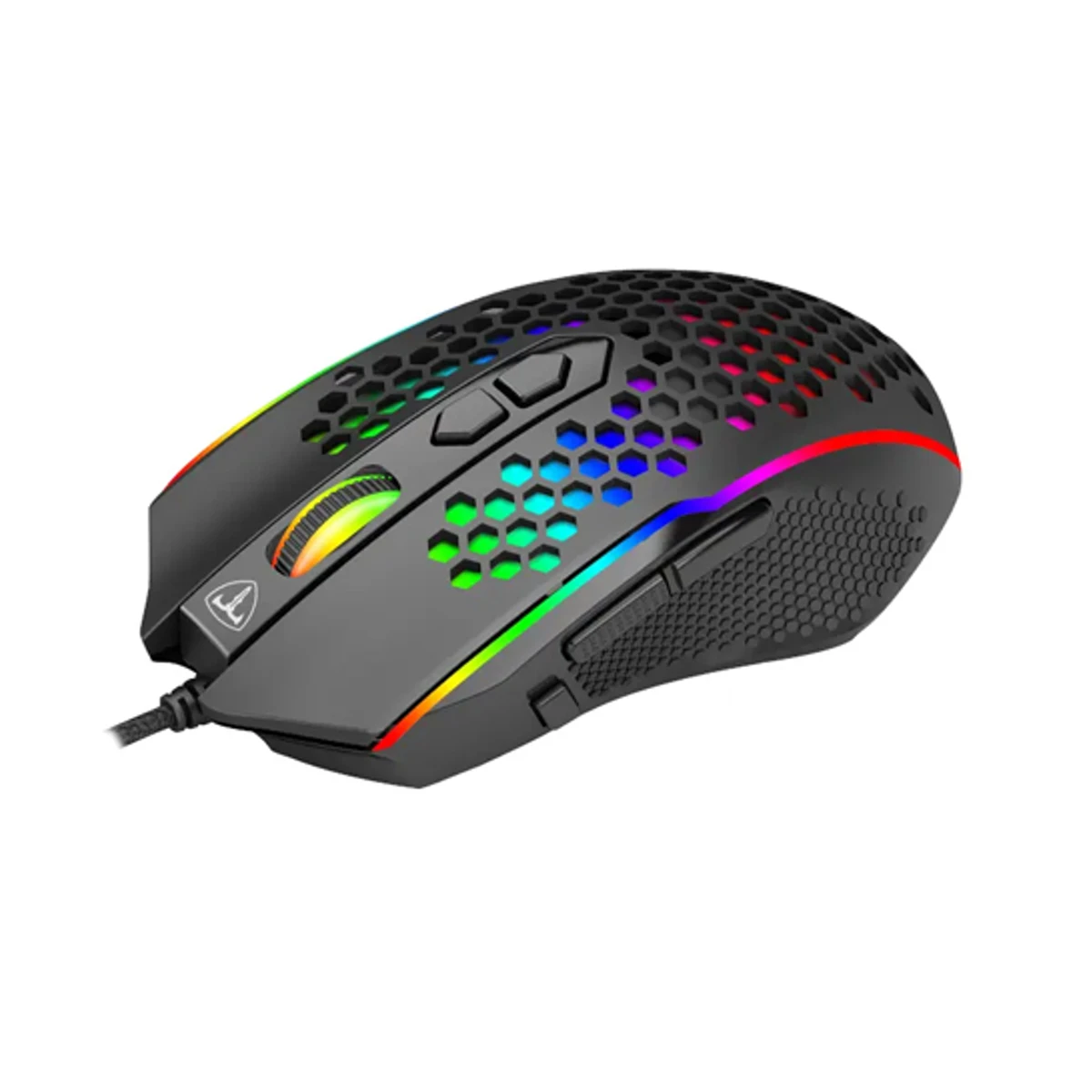 T-DAGGER HoneyComb Black 8000DPI RGB Gaming Mouse - T-TGM310 view 3