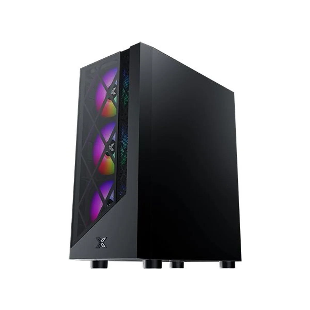 Xigmatek Duke Tempered Glass RGB ATX Gaming Case - Black - EN49158 view 3