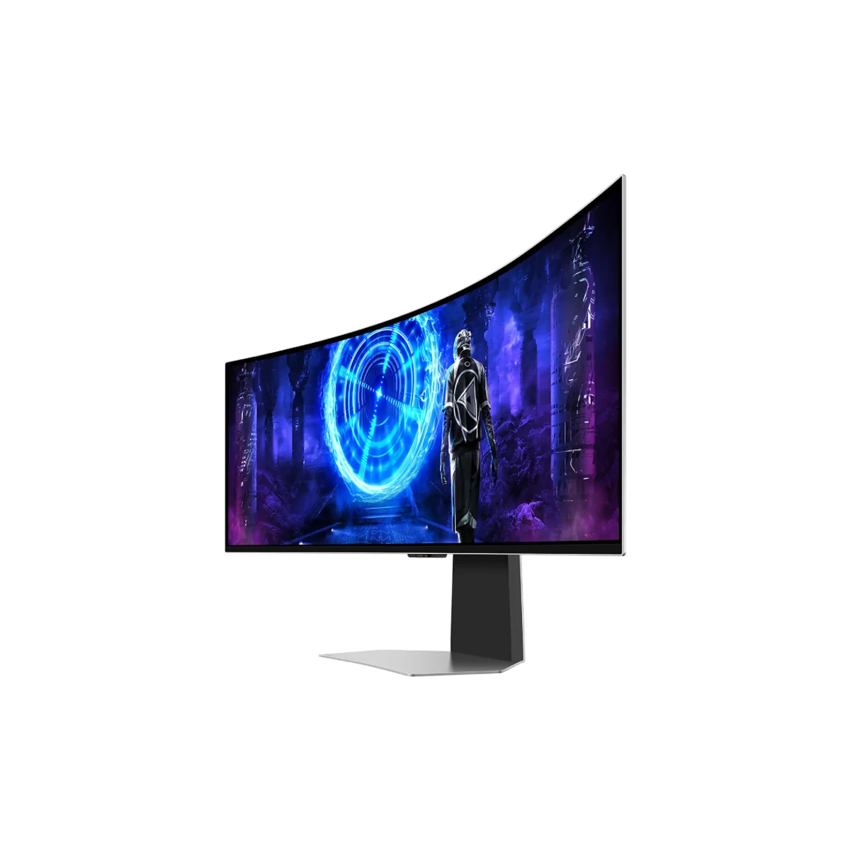 SAMSUNG Odyssey G95SD G9 49-Inch OLED Gaming Monitor (Silver, 240Hz, 0.03ms GTG) - LS49DG952SMXUE view 3