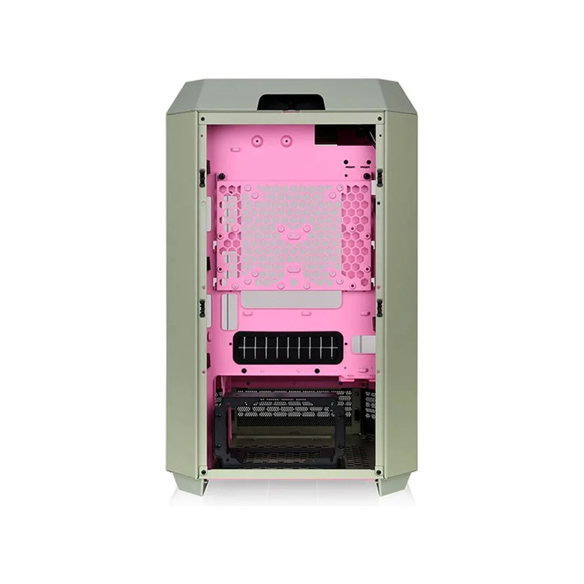 Thermaltake The Tower 300 Plum Tempered Glass Micro-ATX Gaming Case - CA-1Y4-00SJWN-00 view 4