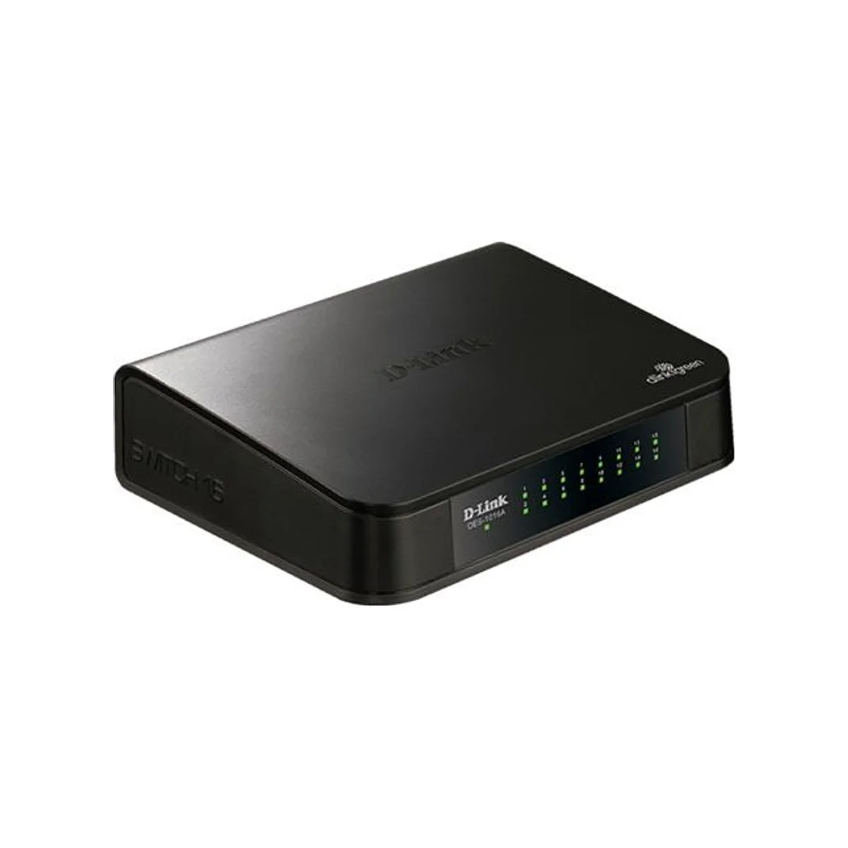 D-LINK DES-1016A Unmanaged Gigabit Switch (16 Port, Gigabit Ethernet, RJ45) - DES1016A - DES 1016A view 2