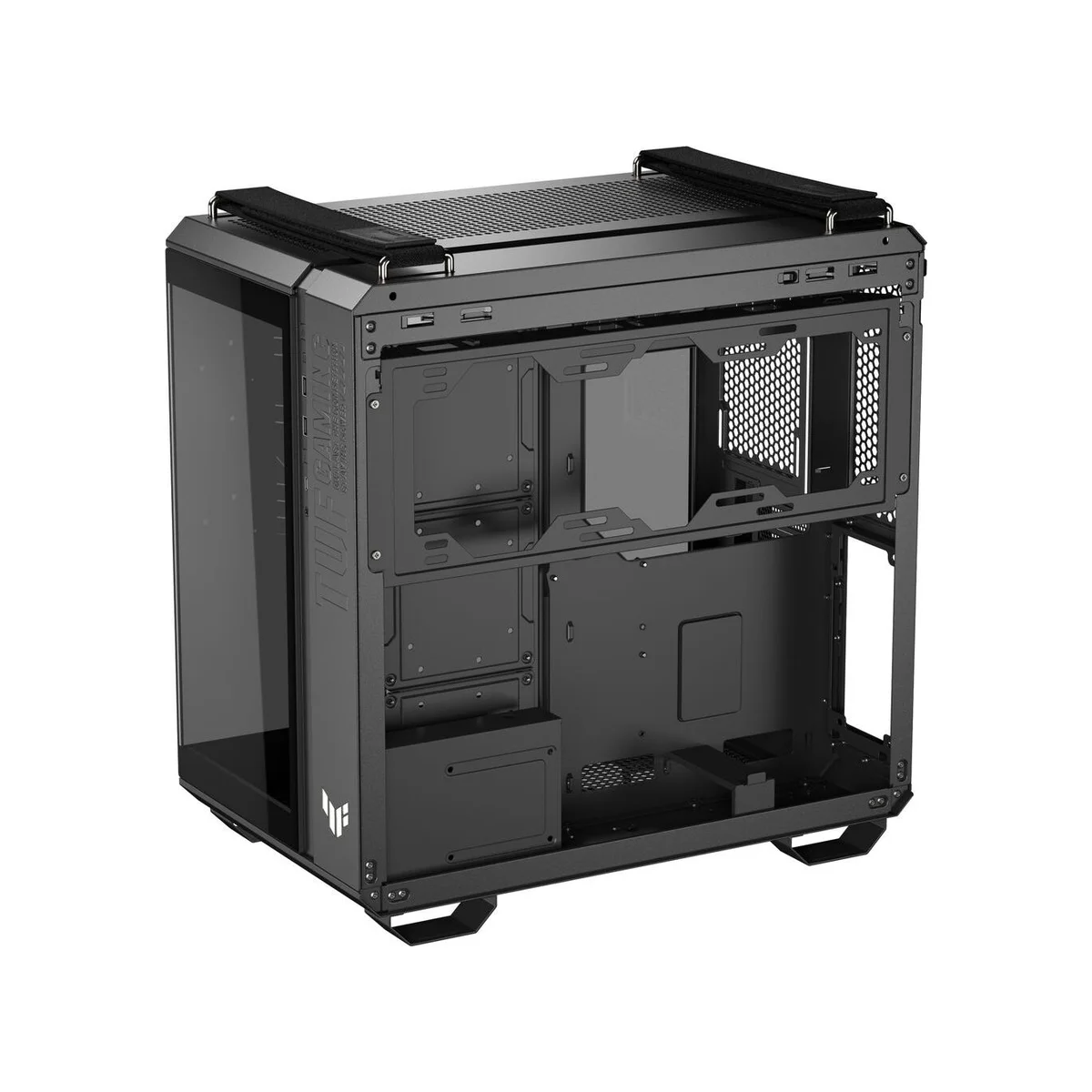 Asus TUF Gaming GT502 Horizon Tempered Glass Dual-chamber ATX Gaming Case - Black - 90DC0090-B19020 view 5