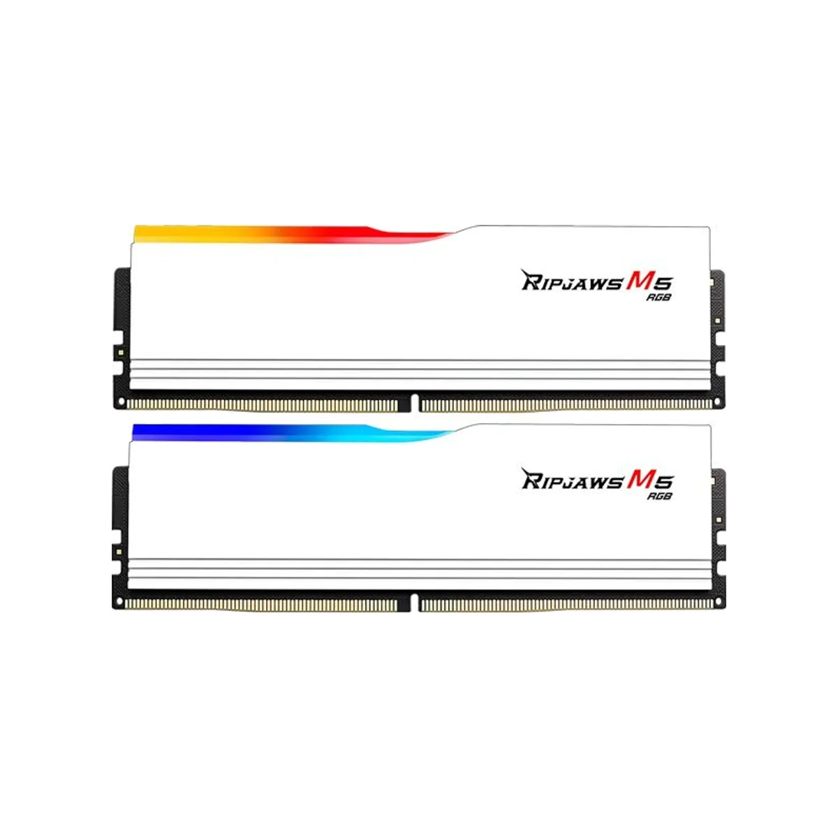 G.Skill Ripjaws M5 RGB 32 GB (2X16) DDR5 6000MHz RAM Memory (CL36, White) – F5-6000J3648D16GX2-RM5RW