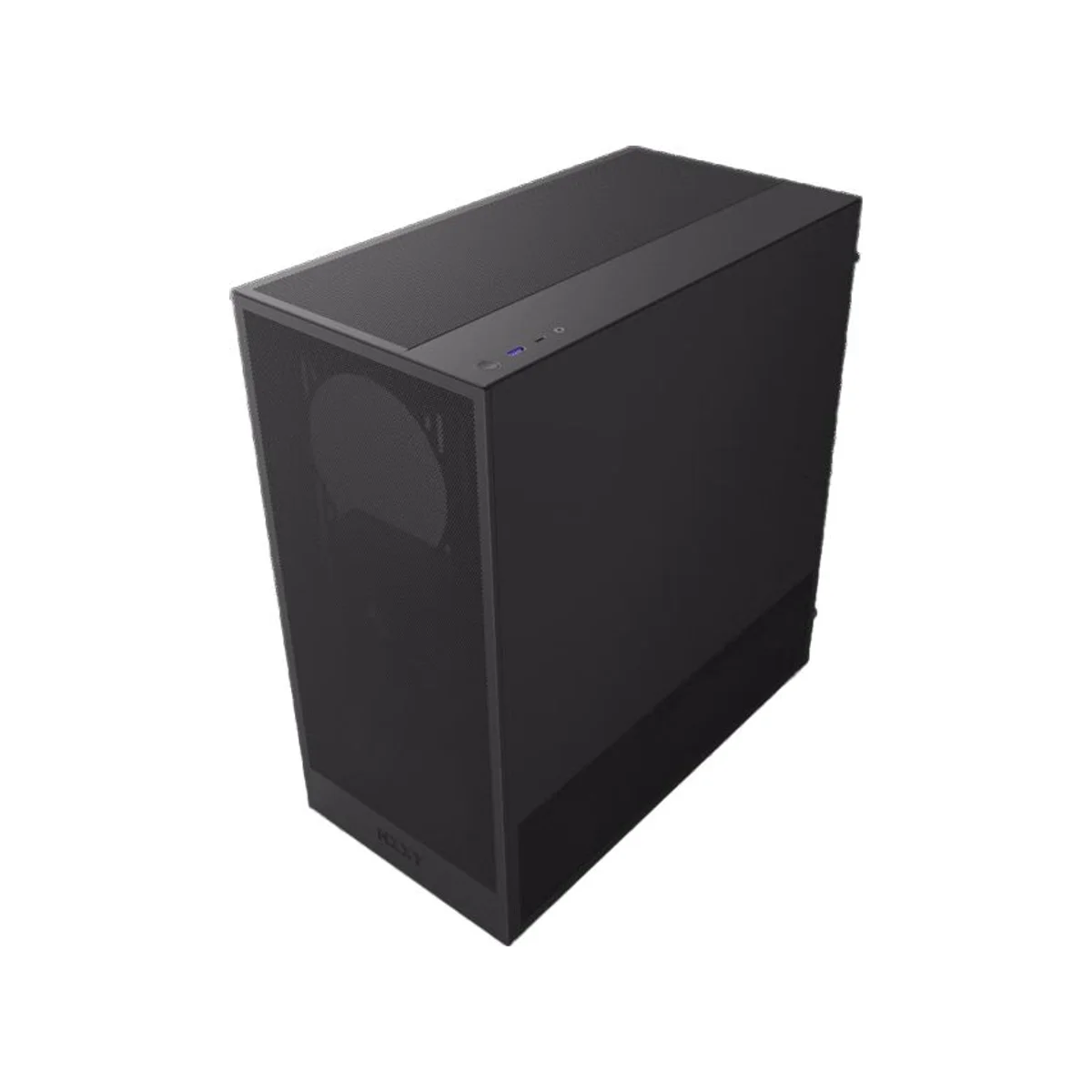 NZXT H5 Flow ATX Compact Mid Tower Airflow Gaming Case – Black - CC-H52FB-01 view 2