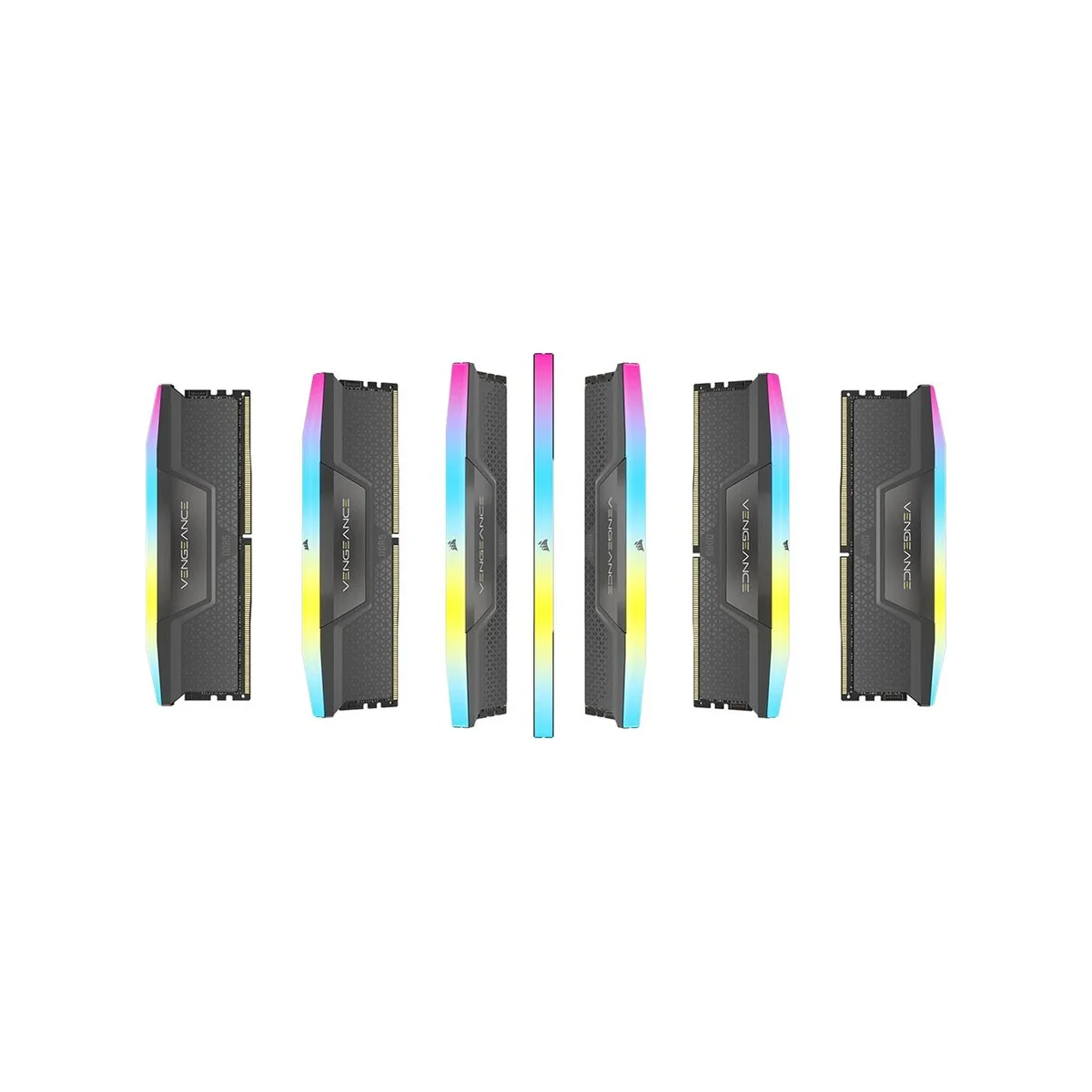 Corsair Vengeance RGB 96 GB (2X48) DDR5 6000MHz RAM Memory (CL36, Black) – CMH96GX5M2E6000Z36 view 4