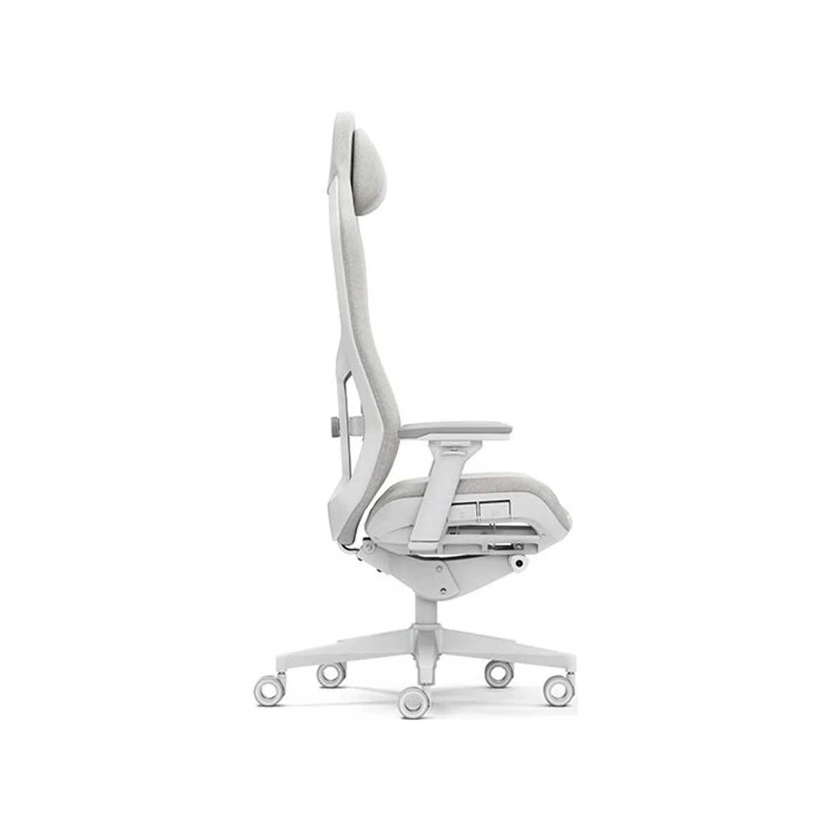 Fractal Refine Mesh Light Gaming Chair - White | Ergonomic Mesh Office Chair (Adjustable Lumbar, Synchro-Tilt, 4D Armrests) - FD-CH-RE1M-02 view 7
