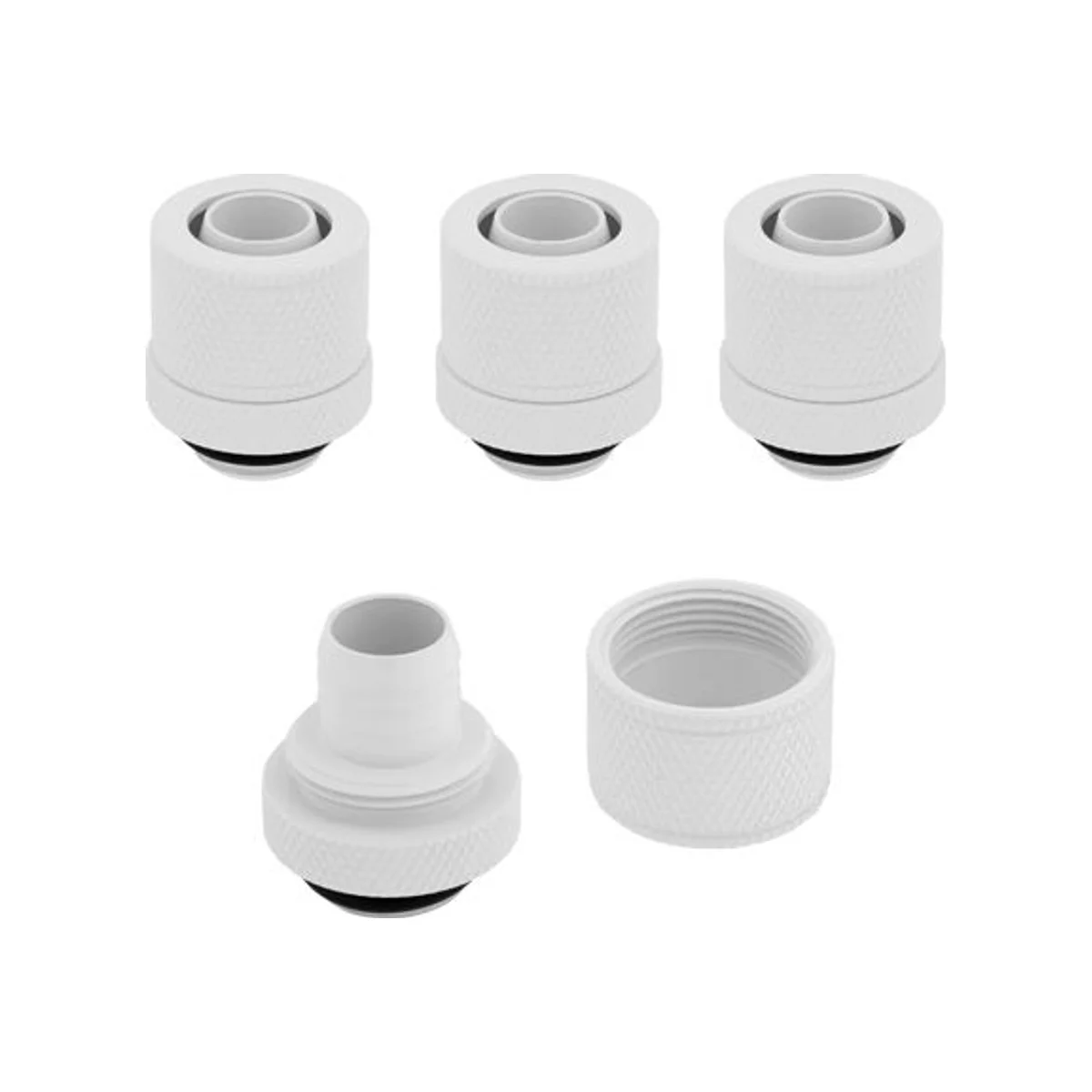 CORSAIR Hydro X Series XF Compression Fitting 10/13mm White Four Pack - CX-9051006-WW view 3
