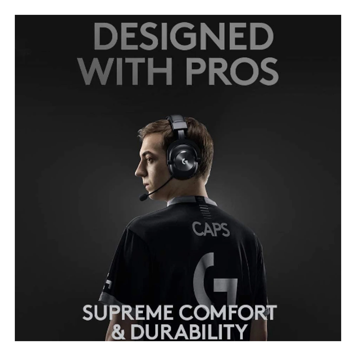 Logitech PRO X Wireless Lightspeed Gaming Headset | 981-000907 view 2