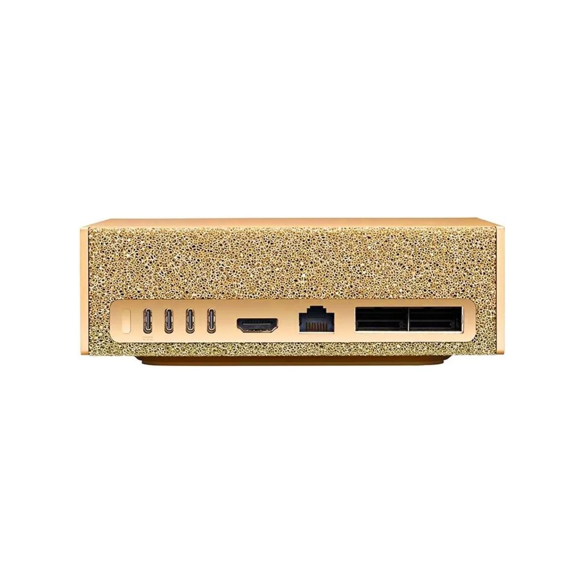 NVIDIA DGX Spark Barebone Computer (20-core Arm Cortex CPU, 128GB RAM, 4TB SSD) - Gold - DGXSPARKFOUNEDITUK view 2